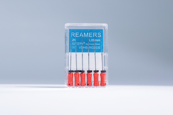 Ручные эндодонтические инструменты STEA Reamers, стальные, 31 мм, размер 25