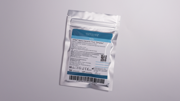 Штифты кварцевые STEA Nano Ceramic Post "Simplex" цилиндроконические, №2, диаметр 1,2 мм, с разверткой