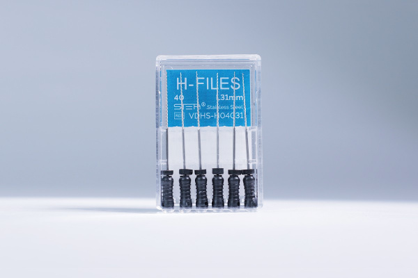 Ручные эндодонтические инструменты STEA H-Files, стальные, 31 мм, размер 40